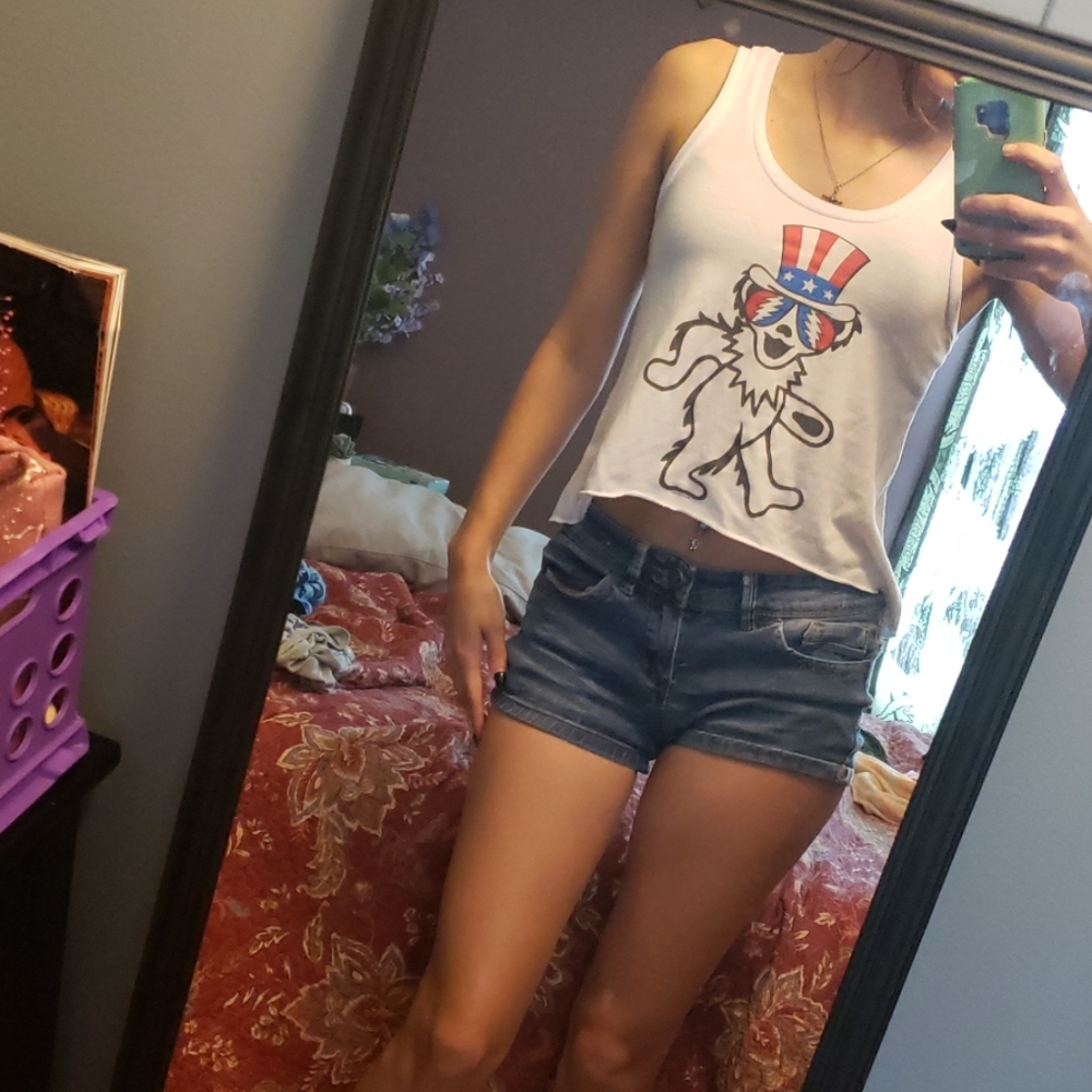 Grateful Dead patriotic tank top